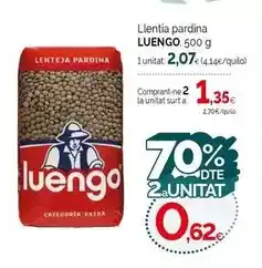 Condis Luengo - llentia pardina oferta