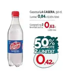 Condis La casera - gasosa oferta