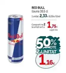 Condis Red bull - llauna oferta