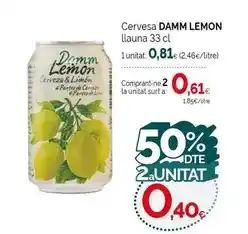 Condis Damm - cervesa oferta