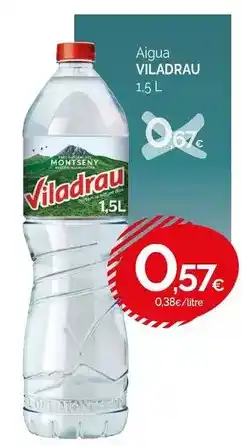 Condis Viladrau - aigua oferta