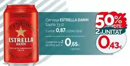 Condis Estrella damm - cervesa oferta
