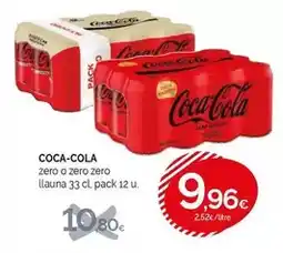 Condis Coca-cola - zero o zero zero llauna oferta