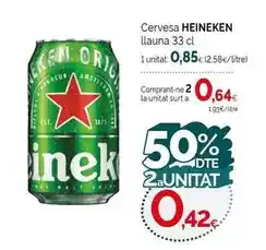 Condis Heineken - cervesa oferta