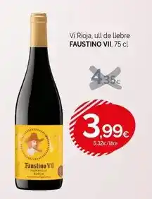 Condis Faustino vii - vi rioja oferta