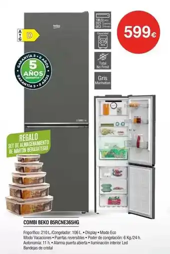 Milar Cristal - combi brcne35chg oferta