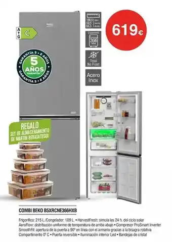 Milar Total - combi bbxgncne36hx8 oferta
