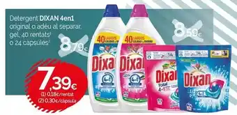 Condis Dixan - detergente original o acien al separar oferta