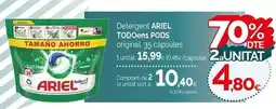 Condis Ariel - detergent oferta