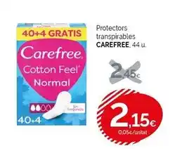 Condis Carefree - protectors transpirables oferta