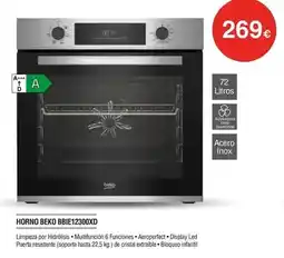 Milar Beko - horno bbie1230xd oferta