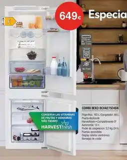Milar Beko - combi bch24756xsn oferta