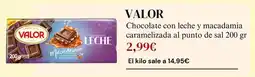 Sangüi Valor - chocolate con leche y macadamia caramelizada al punto de sal oferta