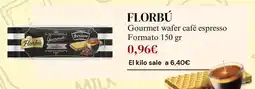 Sangüi Florbu - gourmet wafer café espresso formato oferta