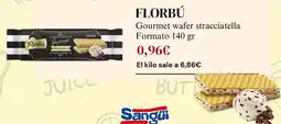 Sangüi Florbu - gourmet wafer stracciatella formato oferta