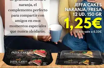 Sangüi Mels - jeffa cakes naranja/ fresa oferta