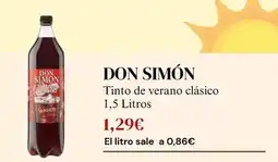 Sangüi Don simón - tinto de verano clasico oferta
