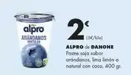 Supermercados Lupa Alpro - postre soja sabor arandanos, lima limon o natural con coco oferta