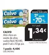 Supermercados Lupa Calvo - atún claro en aceite de oliva vuelca fácil ro-80 oferta