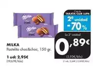 Supermercados Lupa Milka - pastelito choc&choc oferta