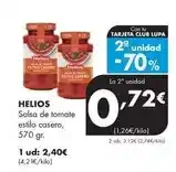 Supermercados Lupa Helios - salsa de tomate estilo casero oferta