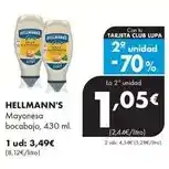 Supermercados Lupa Hellmann's - mayonesa bocabajo oferta
