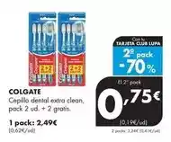 Supermercados Lupa Colgate - cepillo dental extra clean oferta