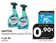 Supermercados Lupa Sanytol - limpiador baños, pistola oferta