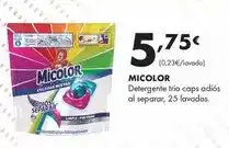 Supermercados Lupa Micolor - detergente trio caps adiós al separar oferta