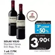 Supermercados Lupa Solar viejo - vino tinto crianza, d.o. rioja oferta
