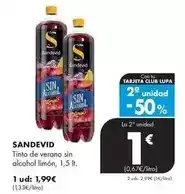 Supermercados Lupa Sandevid - tinto de verano sin alcohol limón oferta