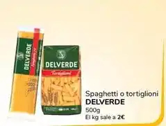 Supeco Delverde - spaghetti o tortiglioni oferta