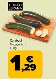 Supeco Calabacín categoría: i oferta