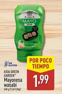 ALDI Asia green garden - mayonesa wasabi oferta
