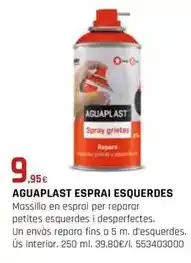 Fes Més Beissier - aguaplast esprai esquerdes oferta