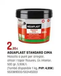 Fes Més Beissier - aguaplast standard cima oferta