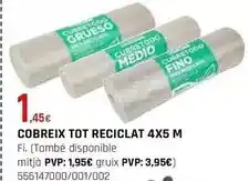 Fes Més Cobreix tot reciclat 4x5 m oferta