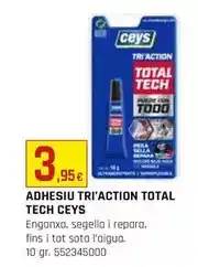 Fes Més Ceys - adhesiu tri'action total tech oferta