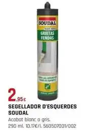 Fes Més Soudal - segellador d'esquerdes oferta