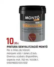 Fes Més Monto - pintura senyalitzacio oferta