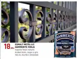 Fes Més Hammerite - esmalt metal-lic forja oferta