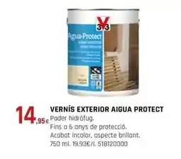 Fes Més V33 - vernís exterior aigua protect oferta