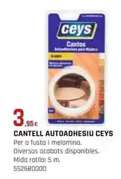 Fes Més Ceys - cantell autoadhesiu oferta