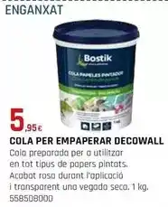 Fes Més Decowall - cola per empaperar oferta