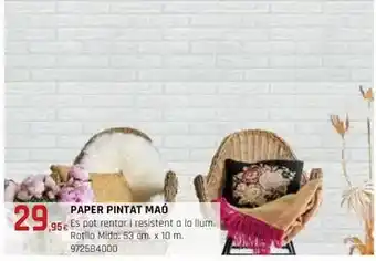 Fes Més Paper pintat maó oferta