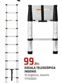 Fes Més Escala telescópica ingenio oferta