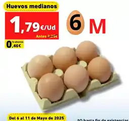 Tu Trébol Hipermercados Huevos medianos oferta