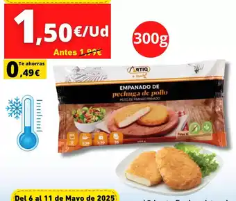 Tu Trébol Hipermercados Artiq - empanado de pollo oferta