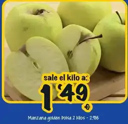 Cash Fresh Manzana golden bolsa 2 kilos oferta