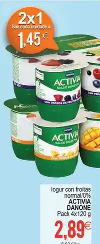 Plenus Supermercados Danone - logur con frotas normal oferta